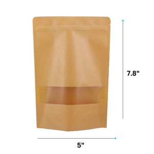  Crafted Standup Pouch (Regular 5*7.8) - with window