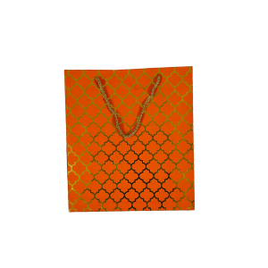  Orange Gold Design Carry bag(9*8)                                                                                                                               [[